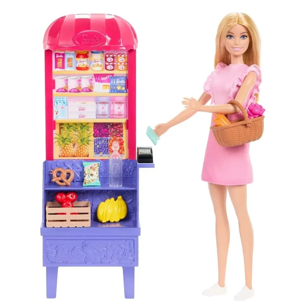 BARBIE Malibu-Puppe mit Markt