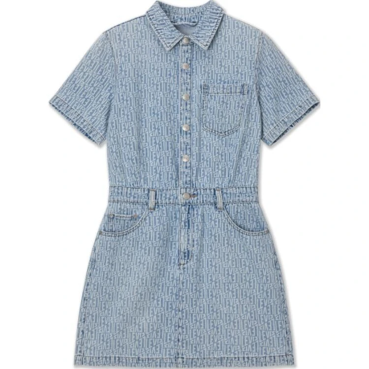 Levi’s Short-Sleeved Dresses Women's Light Blue