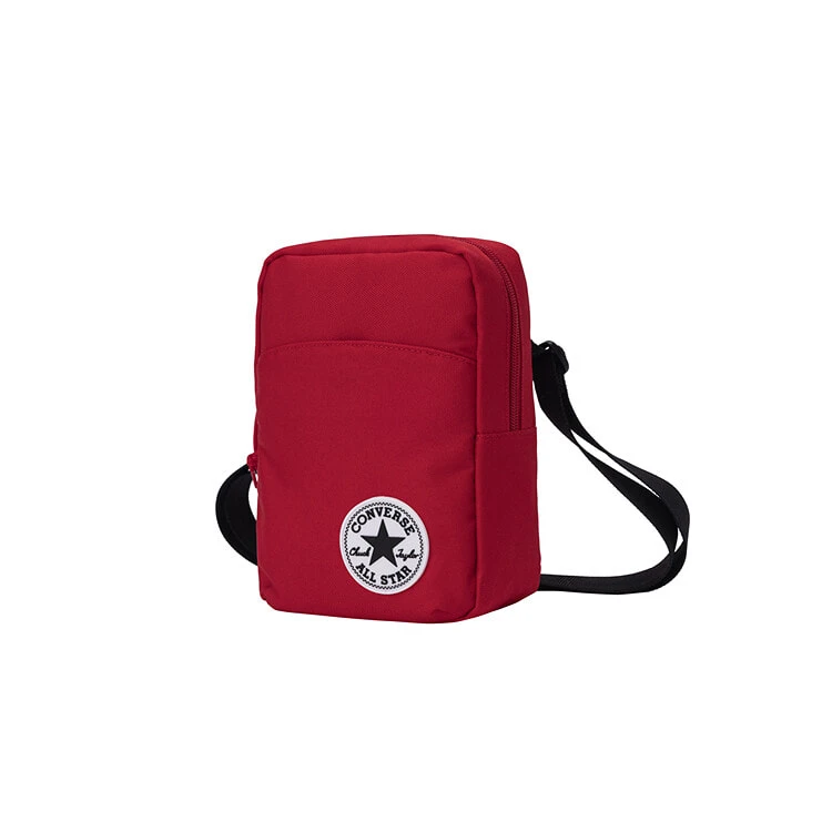 Converse Polyester Shoulder Bag, Crossbody Bag Small Preppy Red