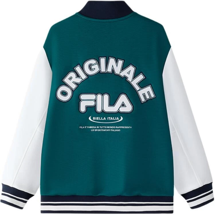 FILA KIDS Baseball Jacket Smart Blue Teenagers