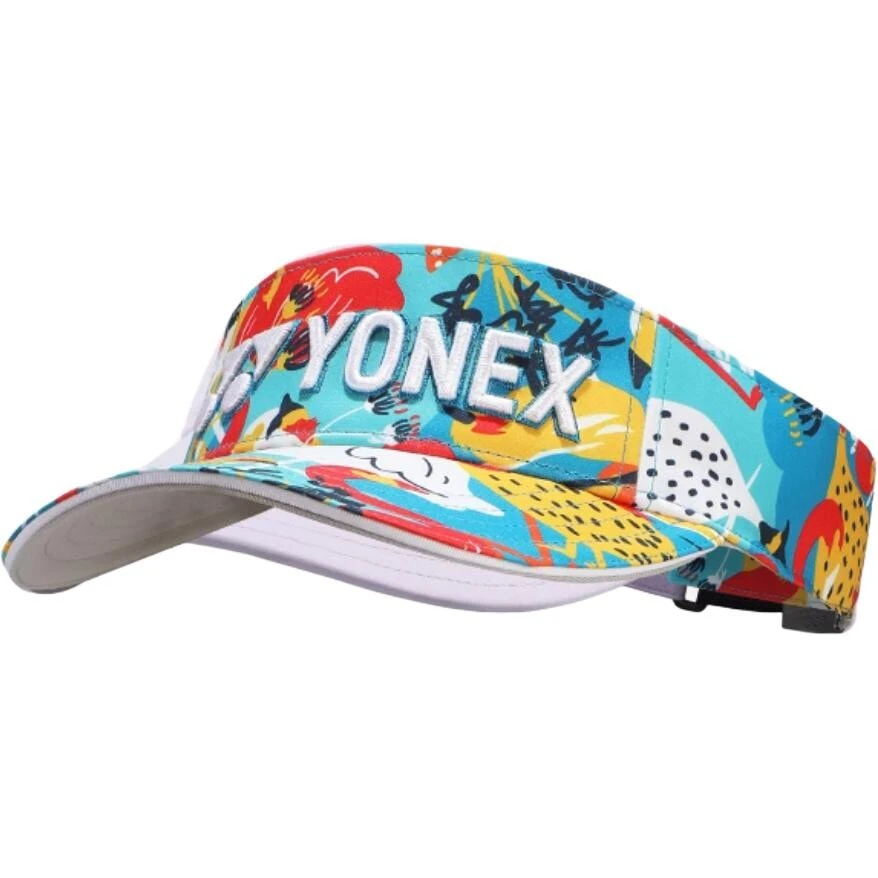 YONEX Patterned Print Elastane Sun Protection Hats Unisex Multicolor