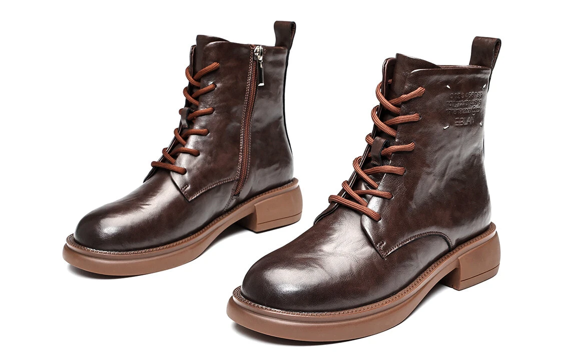 EBLAN Ankle Boots Women's Brown