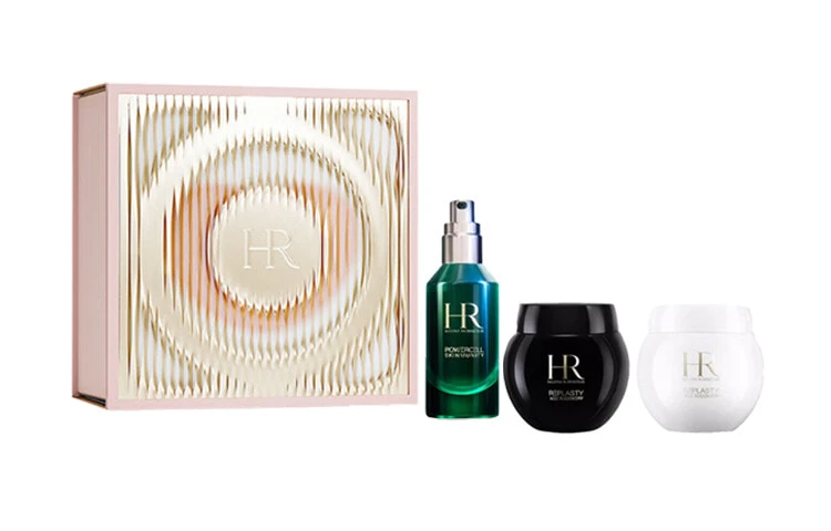 HELENA RUBINSTEIN Green Bottle Black White Bandages Skincare Set Valentine's Day Limited Edition