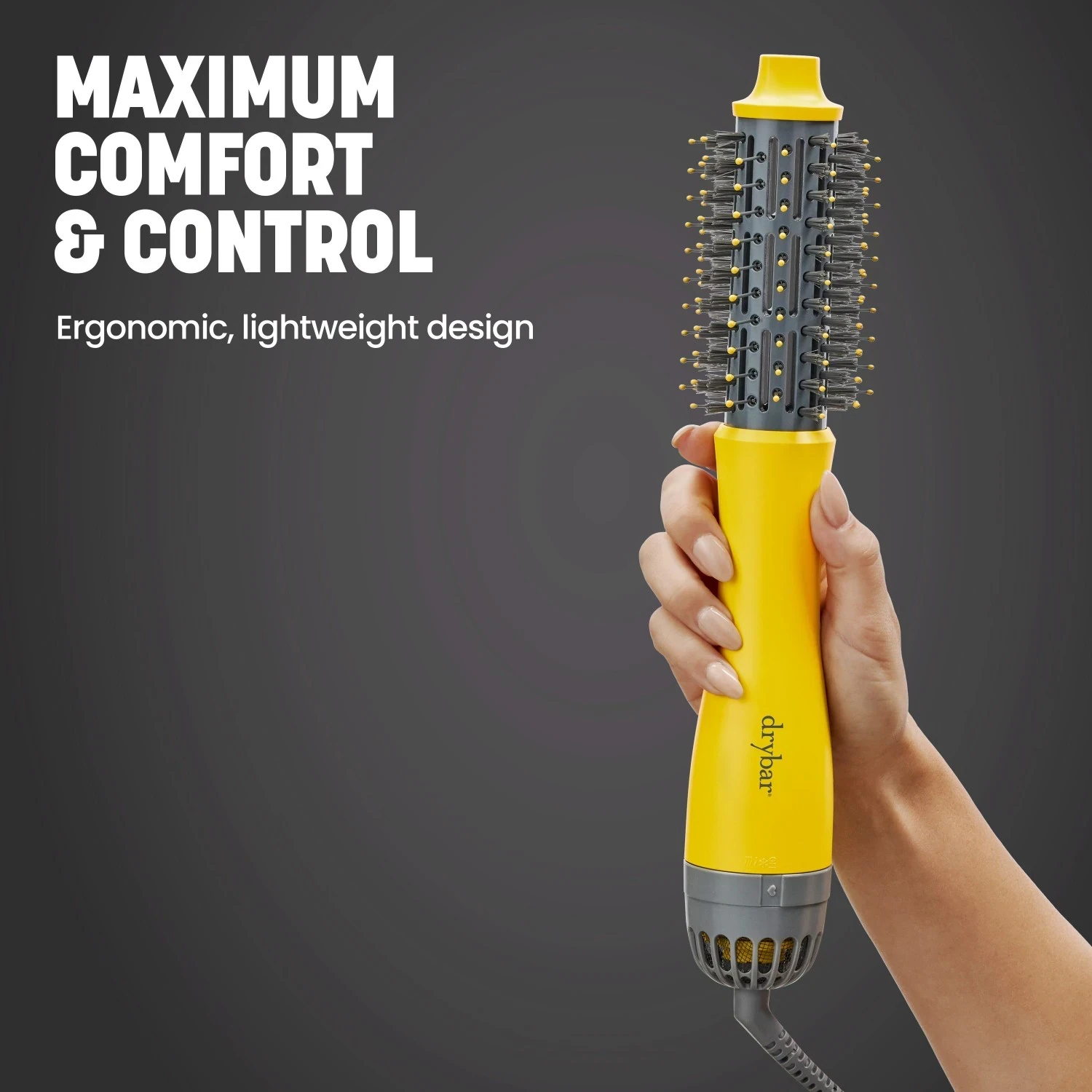 Warmluftbürste Half Shot Round Blow-Dryer Brush
