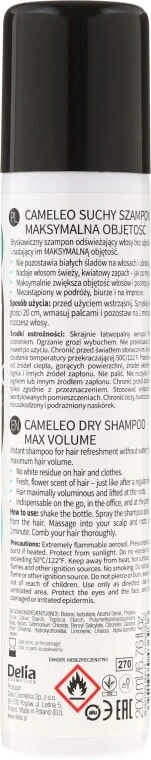 Trockenshampoo für mehr Volumen - Delia Cameleo Dry Shampoo
