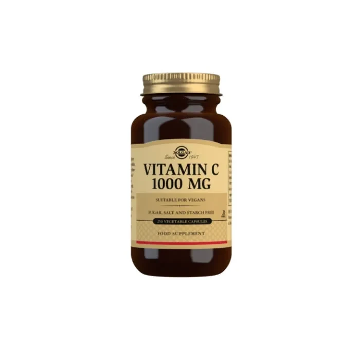 VITAMINA C 1000mg. cápsulas vegetales 250 u