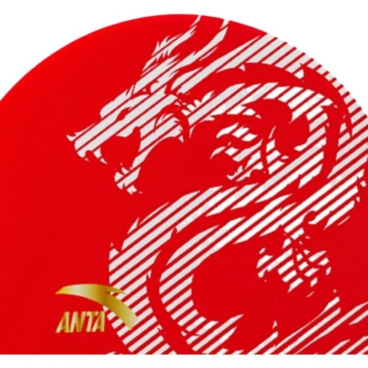 Anta Swimming Caps Silicone Unisex Red