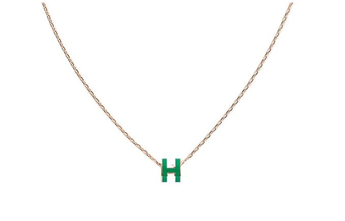 HERMES POP H Collection Metal Necklaces Women's