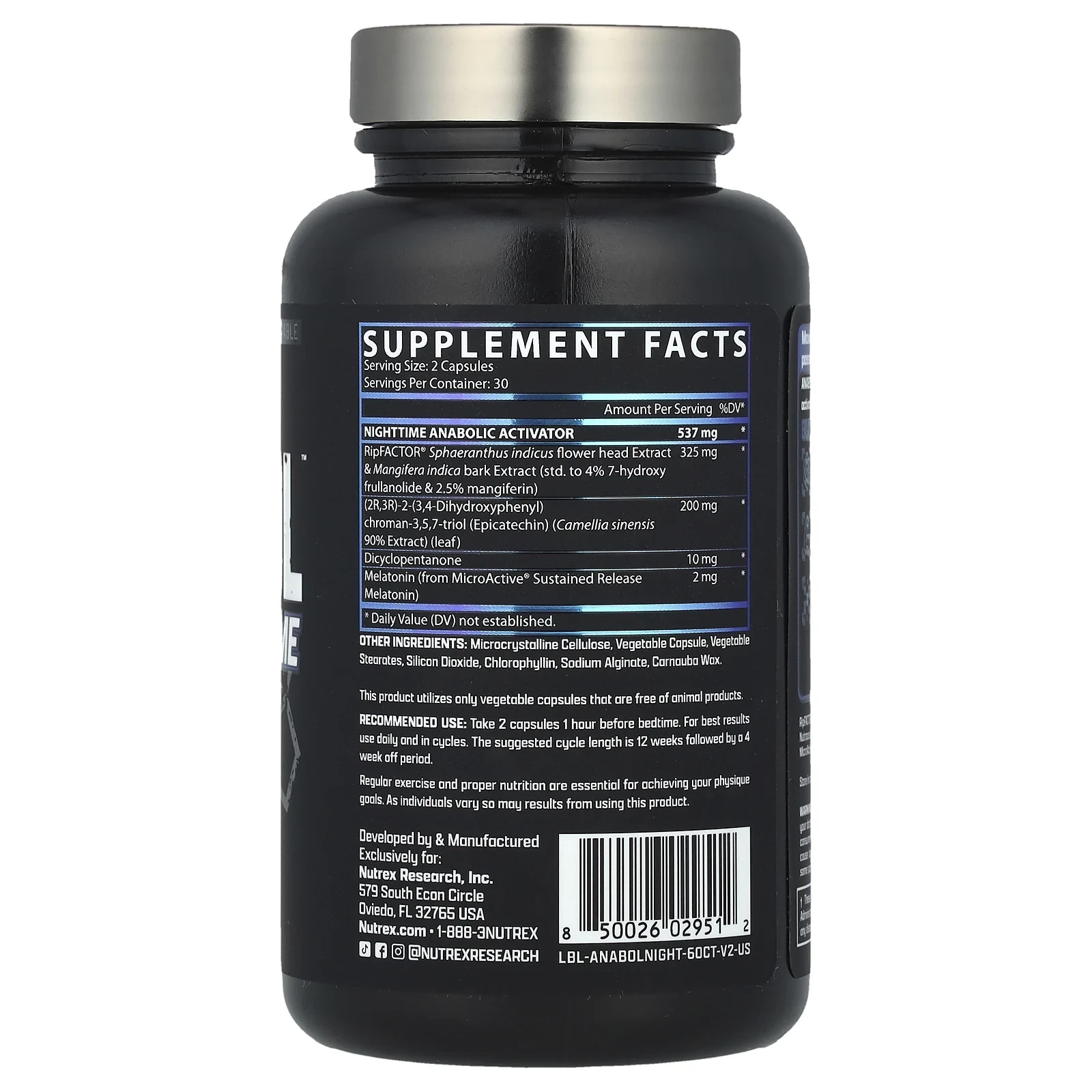 Anabol™ Nighttime, 60 Capsules