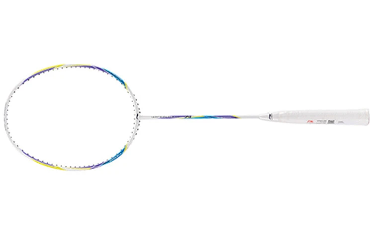 LiNing WS74 Series Full Carbon Badminton Rackets Advanced Level 675mm Single Racket Dazzling White