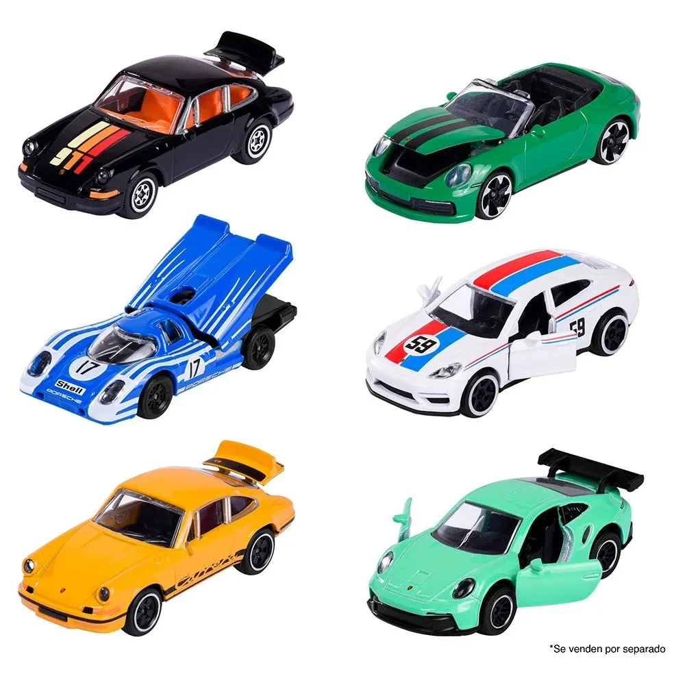 MAJORETTE Porsche Motorsport Premium 1:64 6 Sortiment Auto
