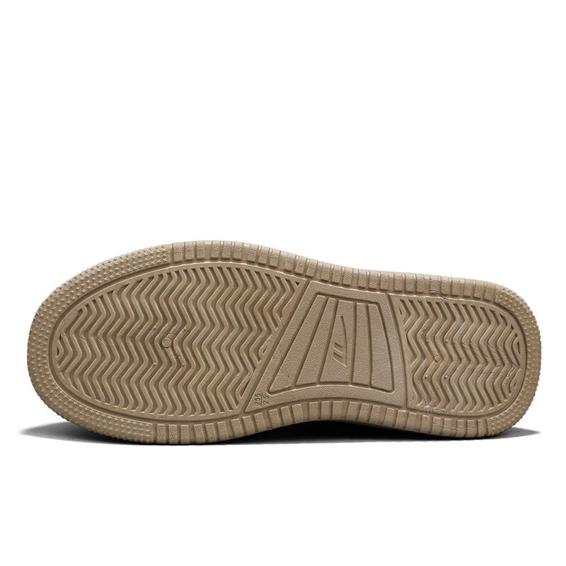 Warrior回力 时尚百搭 艺术简约 潮流复古 工装靴 男款 棕色