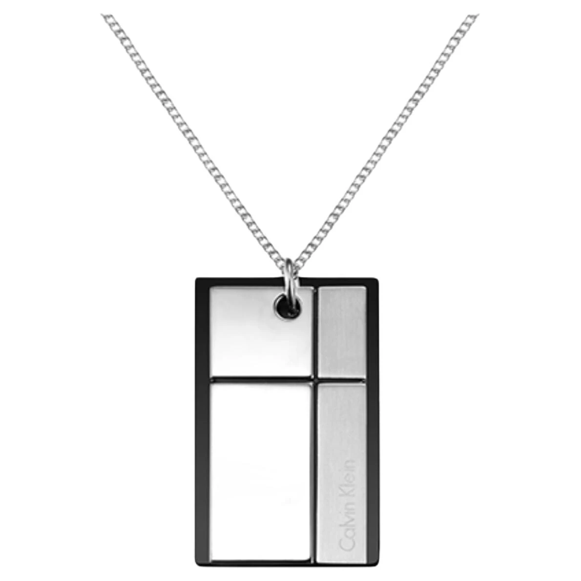 CALVIN KLEIN Deconstruction Titanium Steel Necklaces Unisex