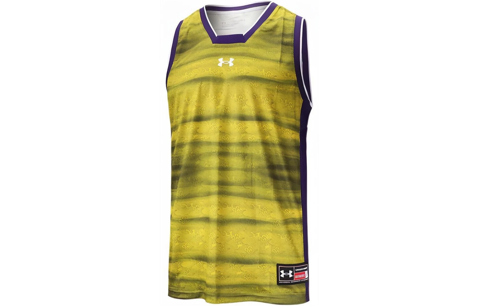 Under Armour Basketball Jerseys Men's Yellow