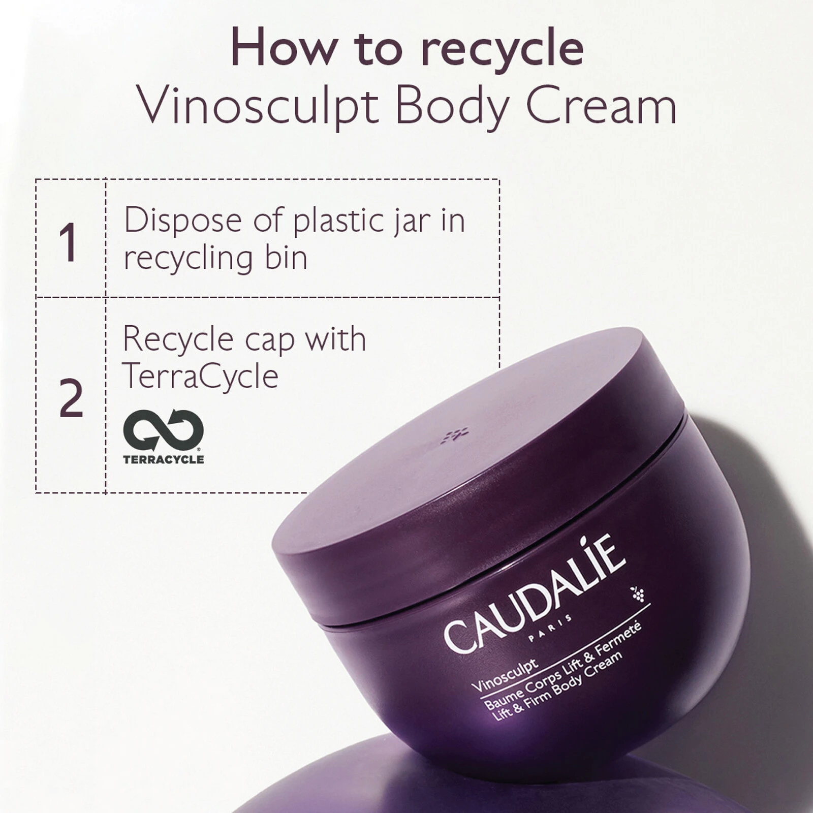 Caudalie Vinosculpt Lift and Firm Body Cream 250ml