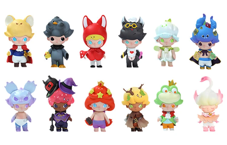 POP MART DIMOO Fairy Tale Collection Mystery Boxes Single Mystery Box/Full Box 12 Pcs