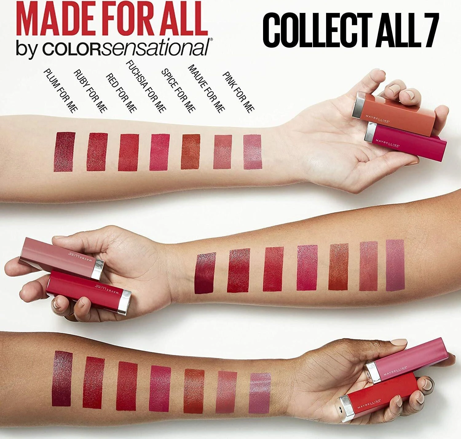 Maybelline Pomadka do ust Color Sensational 379 Fuchsia For You 5ml