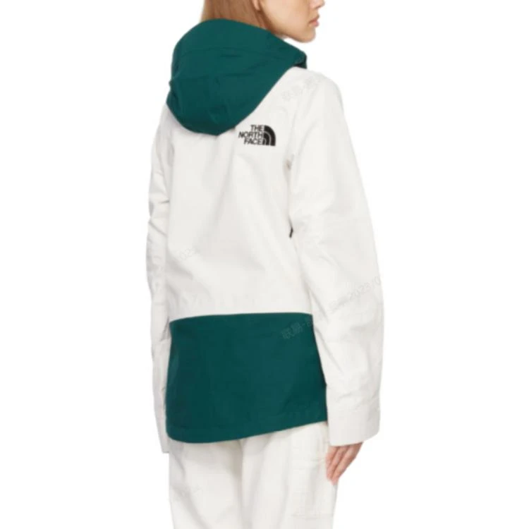 THE NORTH FACE Waterproof And Breathable Windproof Windbreaker Jacket Unisex White