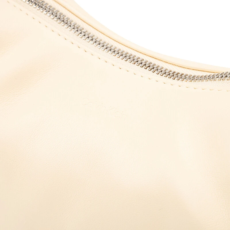 CALVIN KLEIN Synthetic Material Shoulder Bag Small Size Women's Vanilla White