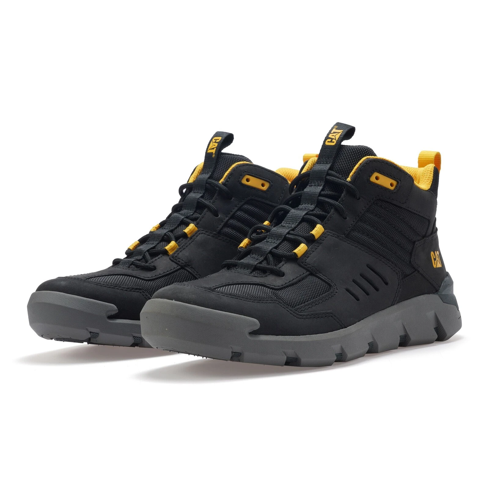 CAT Crail Sport Slip-Resistant High-Top Outdoor Shoes Men's Black
