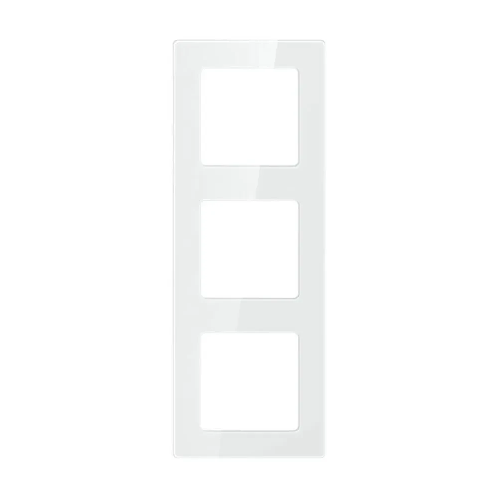 AVATTO Dreifach-Rahmensteckdose N-TS10-Frame-W3