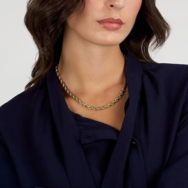 Elegant gold-plated chain for women Valis Intrecci SAZC23