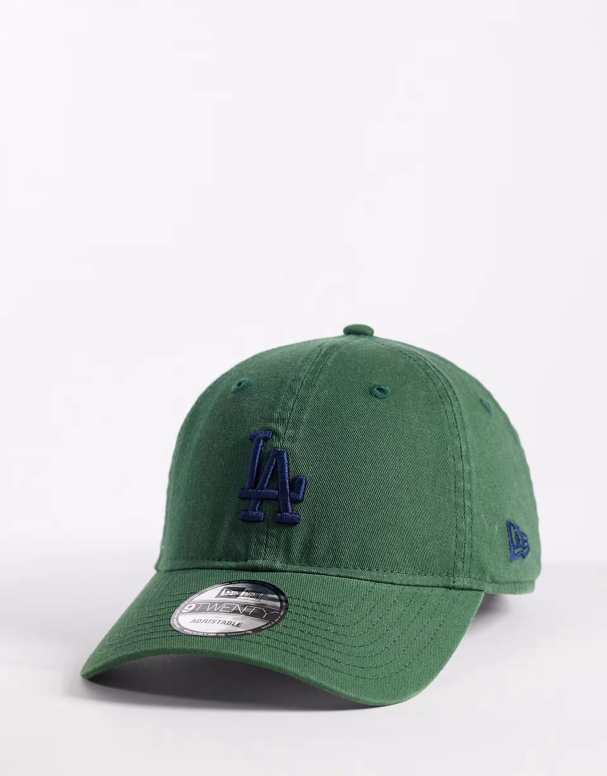 New Era – LA Dodgers 9Twenty – Kappe in verwaschenem Grün mit Schriftzug