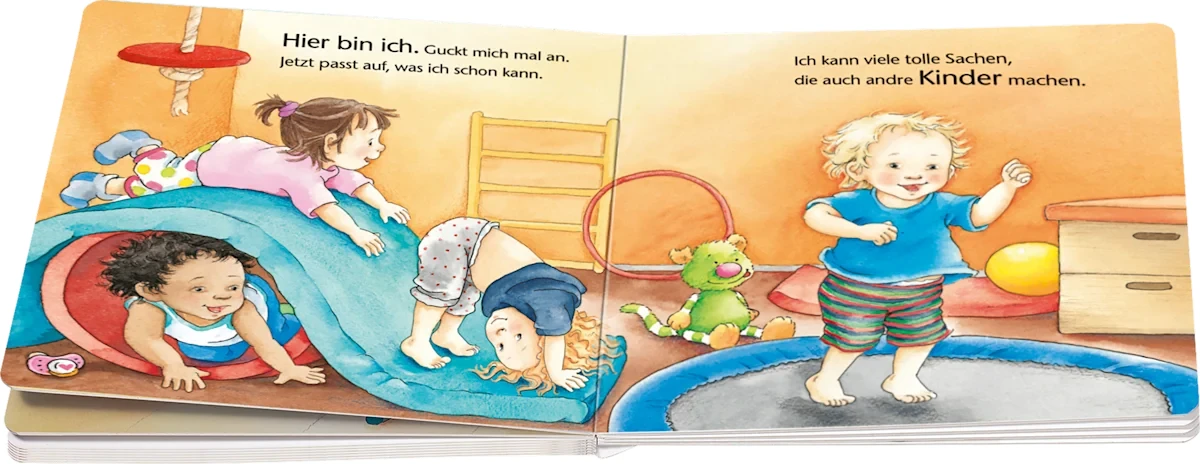 Kinderbuch Augen, Bauch und Hände - Mein erstes Körperbuch, 1 St