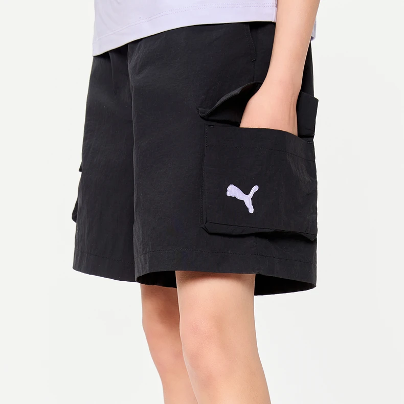 PUMA Sportstyle Series Shorts Children Aged 3 7 Years Old Black 90001