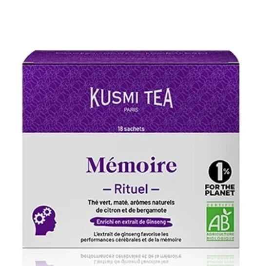 Organic Ritual Memory box of 18 sachets