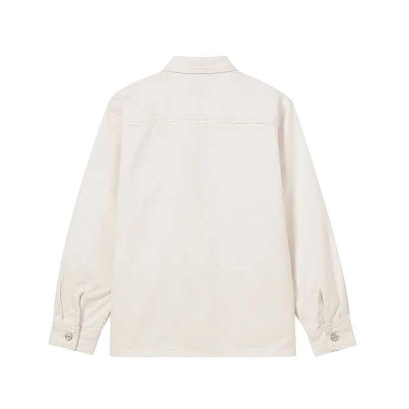 LACOSTE Denim Jacket Men's Ecru