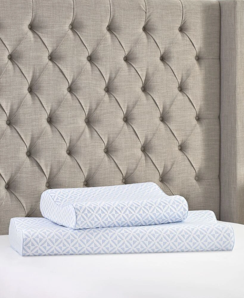 ProSleep cool Comfort Memory Foam Contour Pillow, Oversized, Created for Macy's