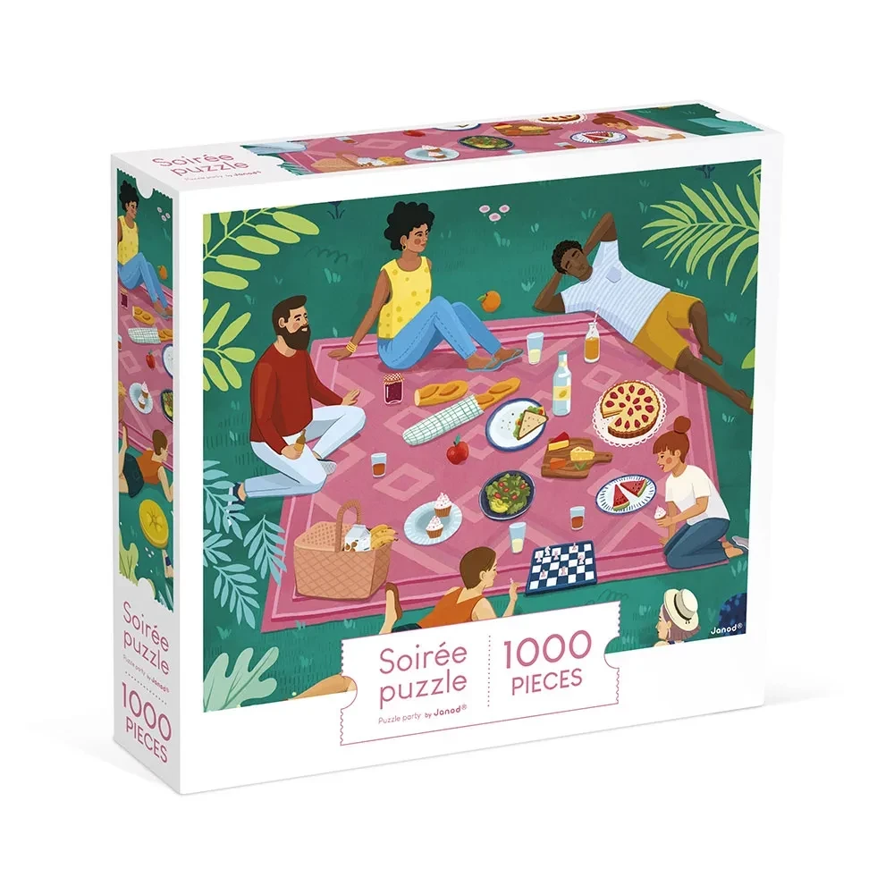 JANOD Friends Picknick mit Puzzle 1000 stücke