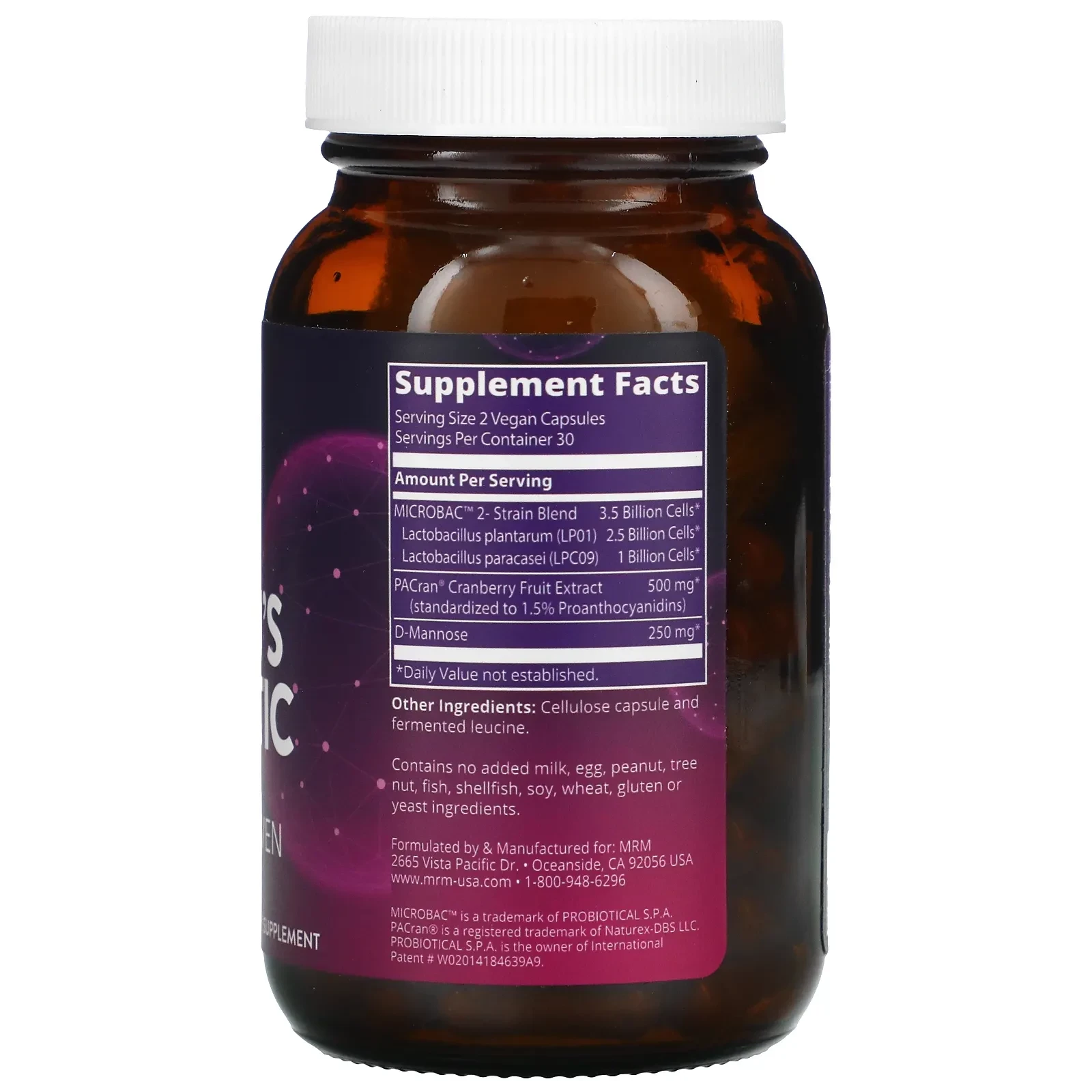 Women's Probiotic, 60 Vegan Capsules