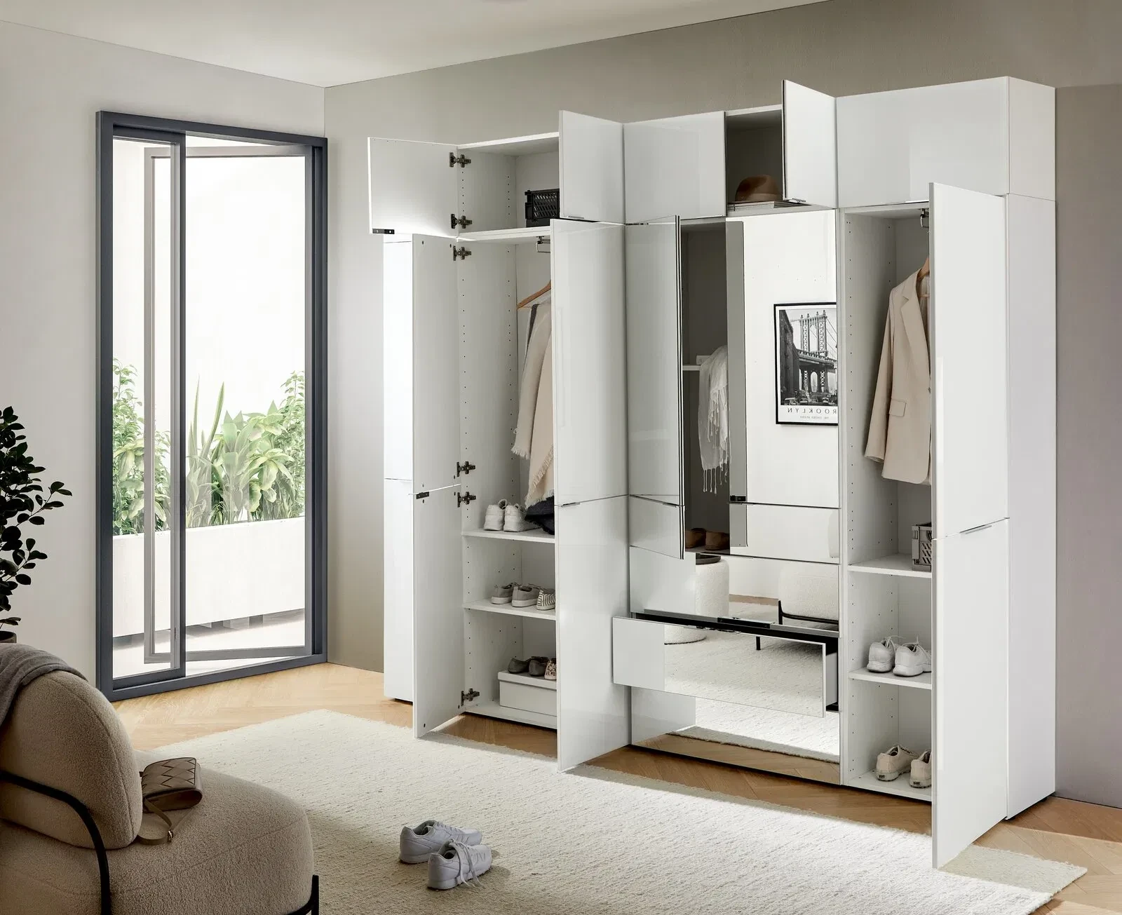 Novel Stauraumschrank 60cm FOCUS