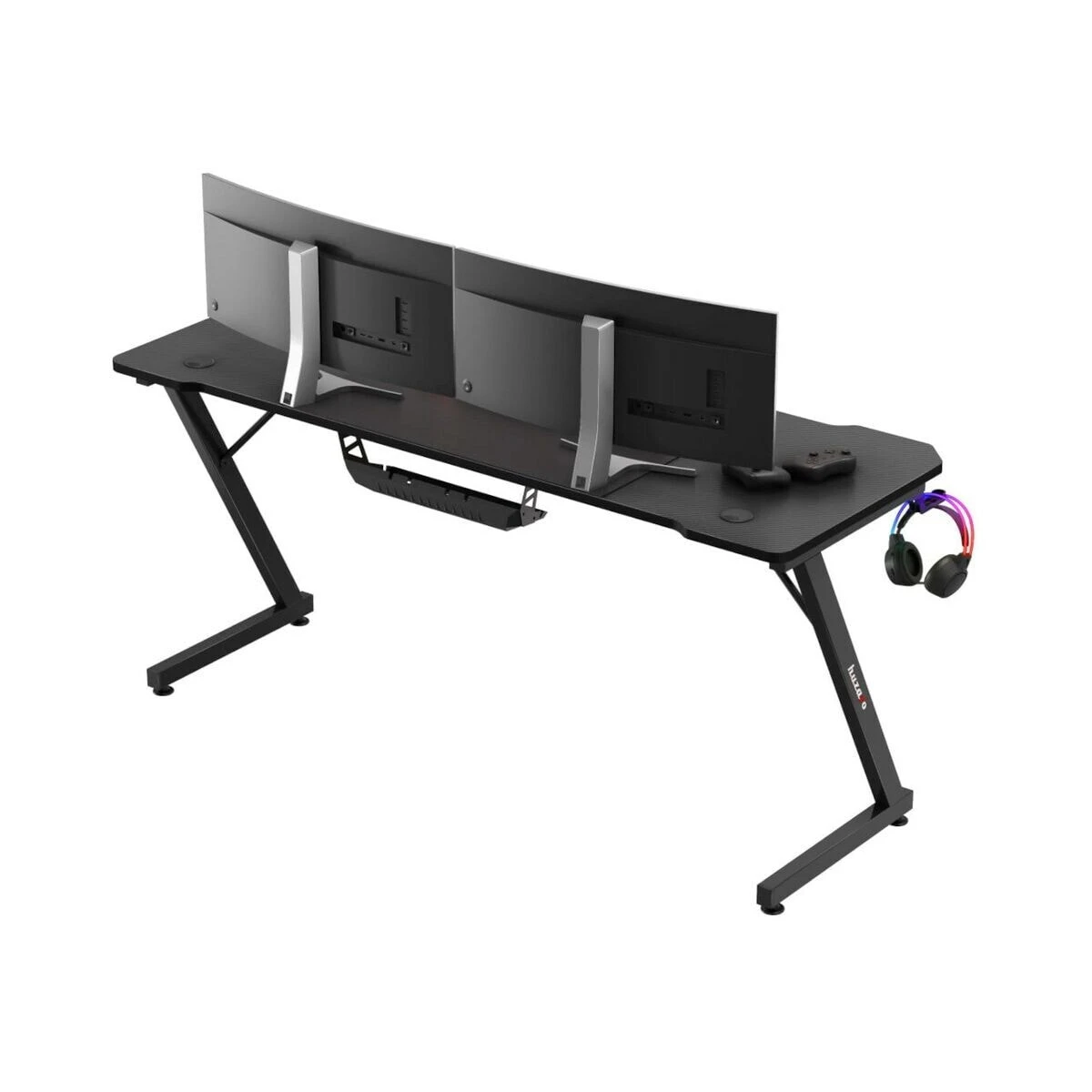 Desk Huzaro HZ-Hero 4.8 Black 160 x 60 cm