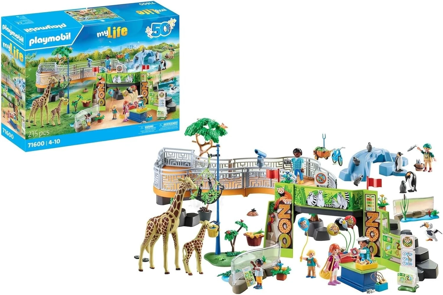 Figurka Playmobil Playmobil My Life 71600 Przygoda w zoo
