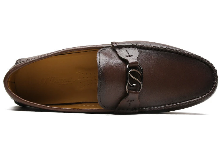 S. T.DUPONT Beanie Shoes Men's Coffee
