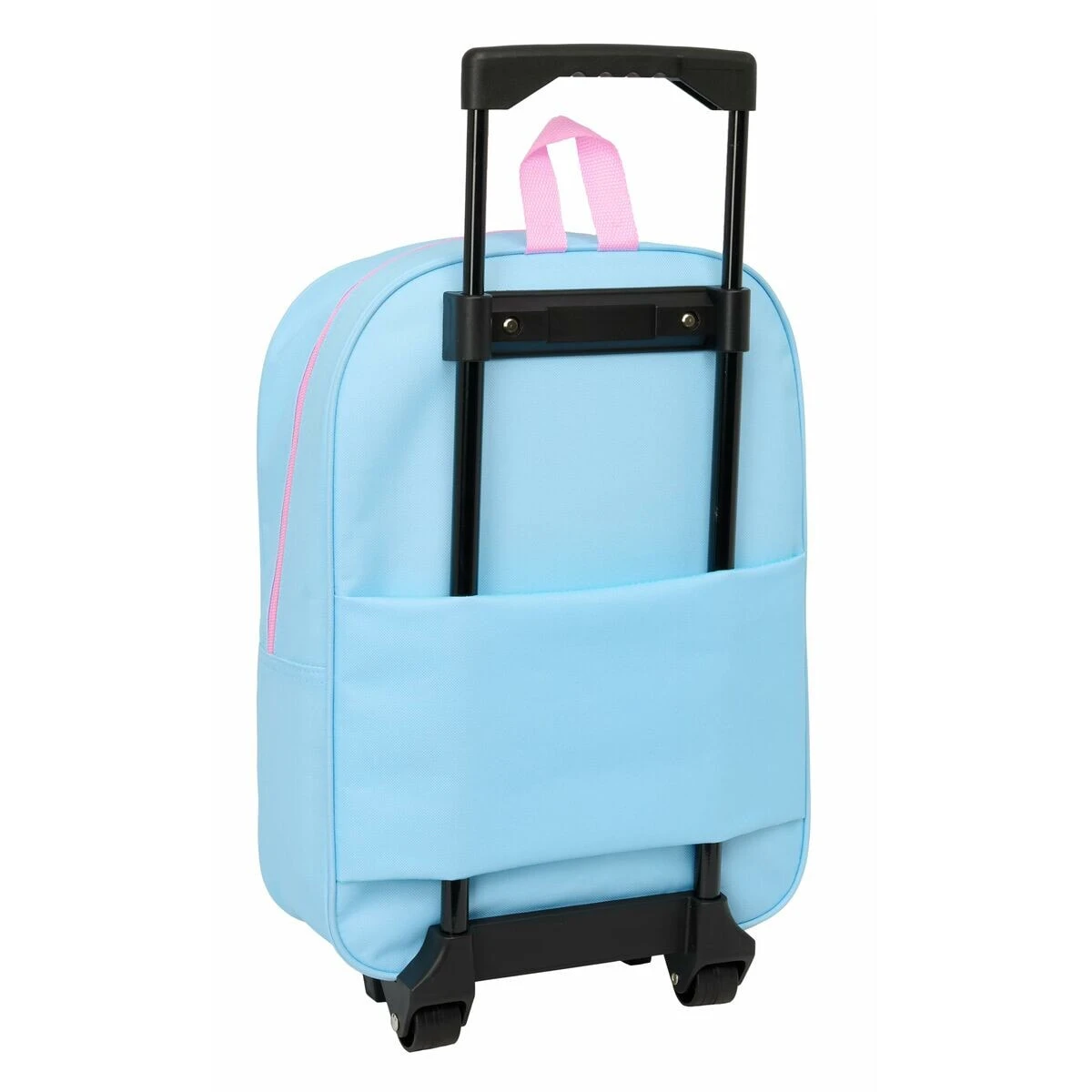 School Rucksack with Wheels Frozen Blue Pink 32 x 42 x 14 cm