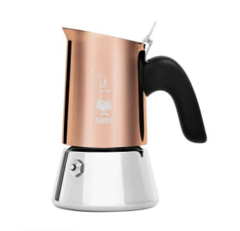 Venus - Moka pot - 0.09 L - Copper - Stainless steel - Stainless steel - 2 cups - Thermoplastic