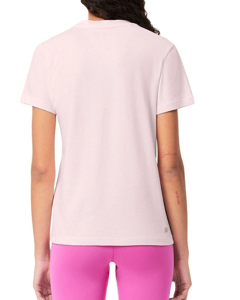 CAMISETA LACOSTE TF9246 T03 MUJER FLAMINGO