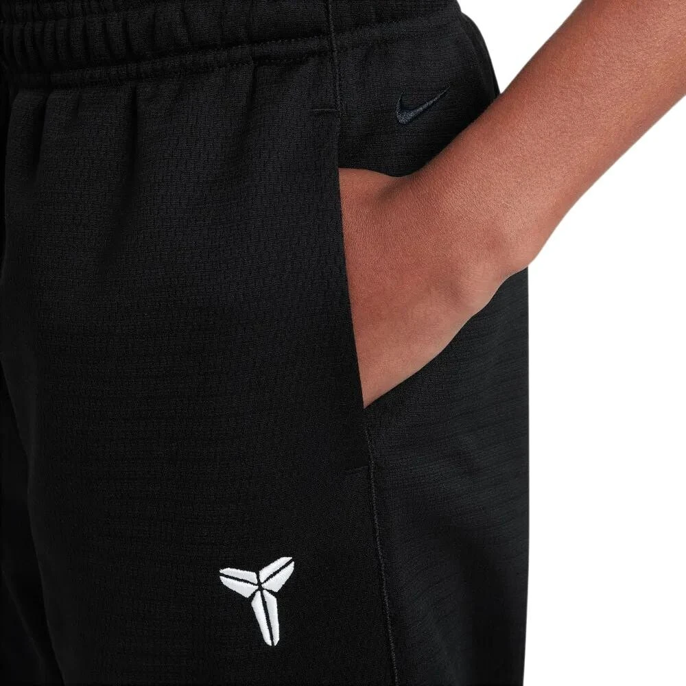 Teenagers Nike Knitted Sports Pants Therma-FIT Black/White