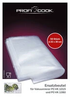 PROFICOOK Beutel für Vakuumverpackung 22x30 cm 50 einheiten