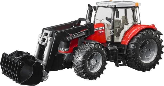 Bruder Massey Ferguson 7624 with frontloader - Red - 3 yr(s) - Boy - 445 mm - 175 mm - 198 mm