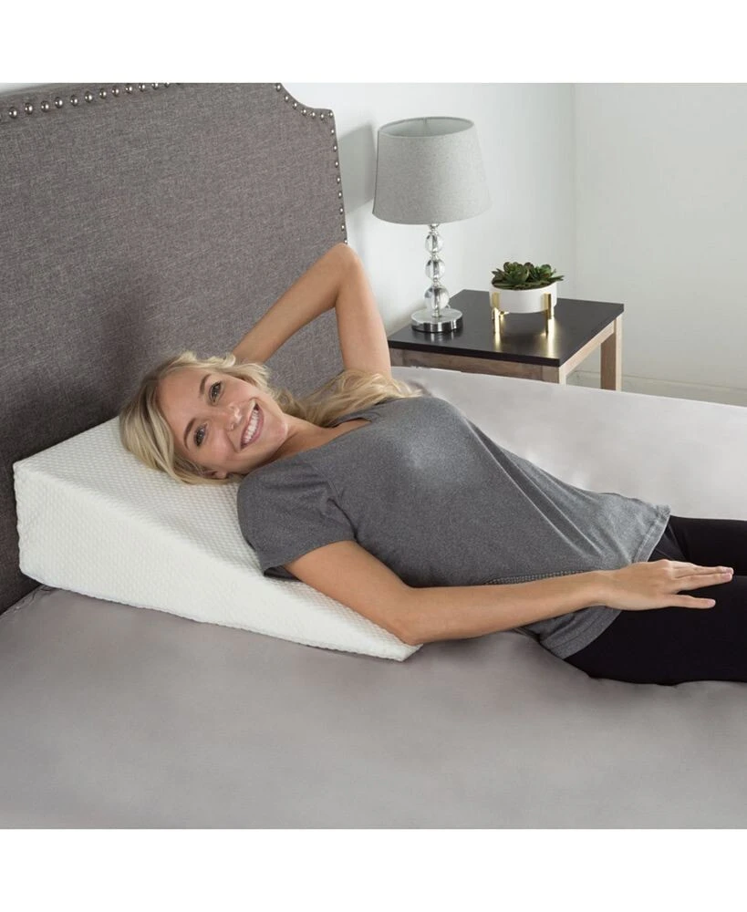 Baldwin rayon from Bamboo Fiber Cover Memory Foam Bed Wedge Pillow