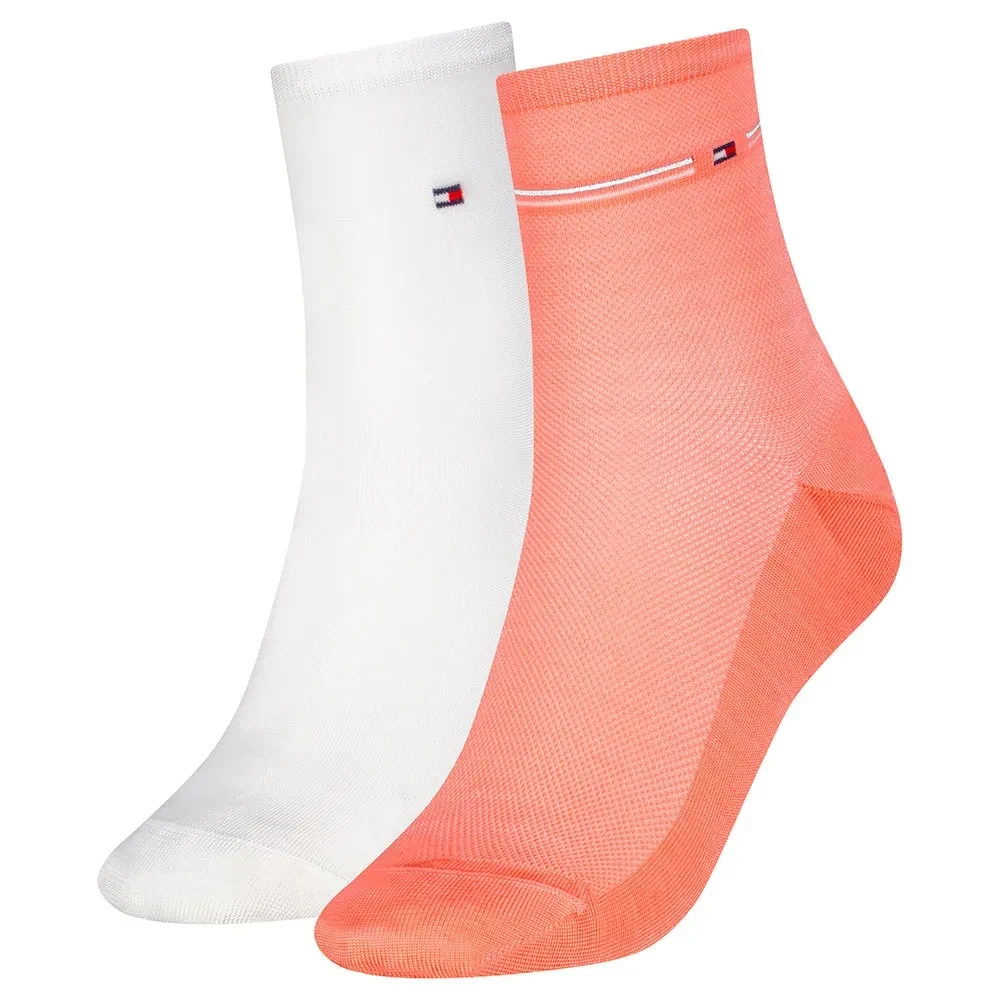 TOMMY HILFIGER Mesh kurze Socken 2 paare