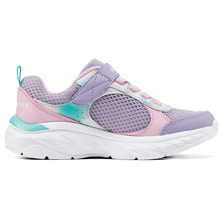 Skechers Kids Slip Resistant, Abrasion Resistant, Lightweight Cushioning Low Top Running Shoes Lavender Kids'