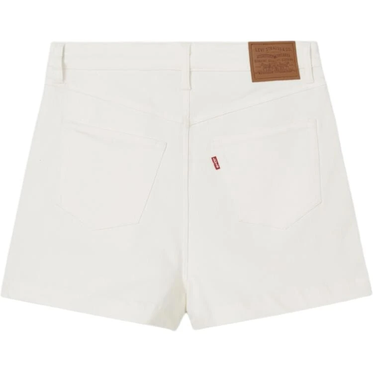 Levis Denim Shorts Women's White Moderate