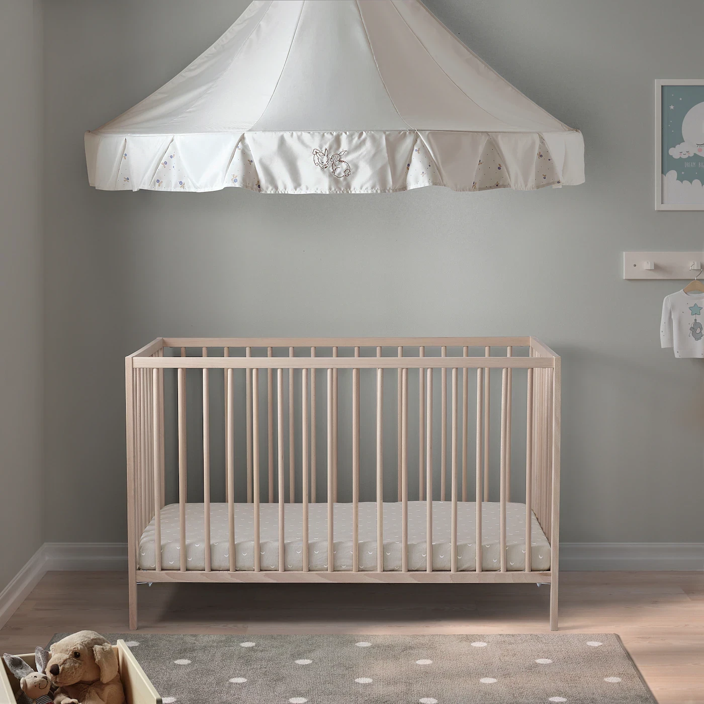 SNIGLAR Babybett 60x120 cm