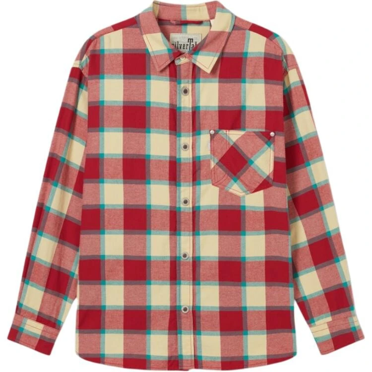 Levis Shirts Men's Red Yellow Moderate